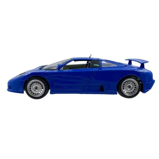 Modellino Auto Bburago 1/18 Bugatti EB 110 1991 Blue - immagine 5