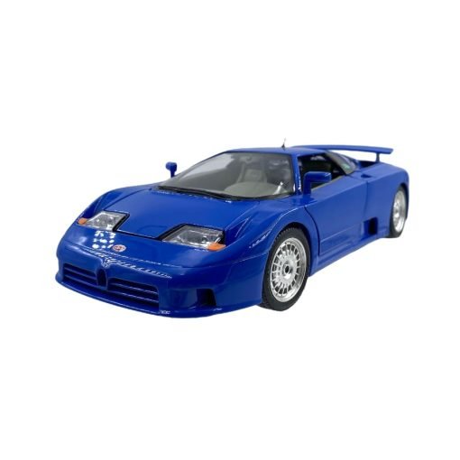 Modellino Auto Bburago 1/18 Bugatti EB 110 1991 Blue