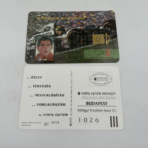 Puzzle "In Memoriam Ayrton Senna" 22x15cm - immagine 5