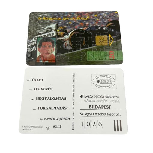 Puzzle "In Memoriam Ayrton Senna" 22x15cm - immagine 4