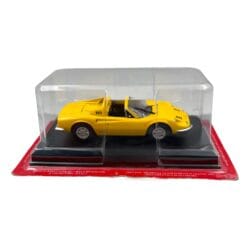 Alternative view of Modellino Auto Atlas Ex Magazine 1/43 Ferrari Dino 246 GTS giallo