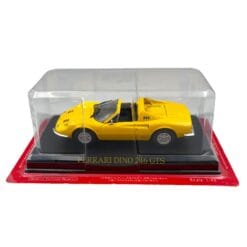 Modellino Auto Atlas Ex Magazine 1/43 Ferrari Dino 246 GTS giallo