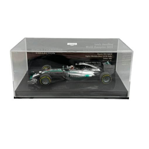 Modellino Minichamps 1/43 Mercedes AMG Petronas W05 Hybrid World Champion 2014 #44 L. Hamilton - immagine 3