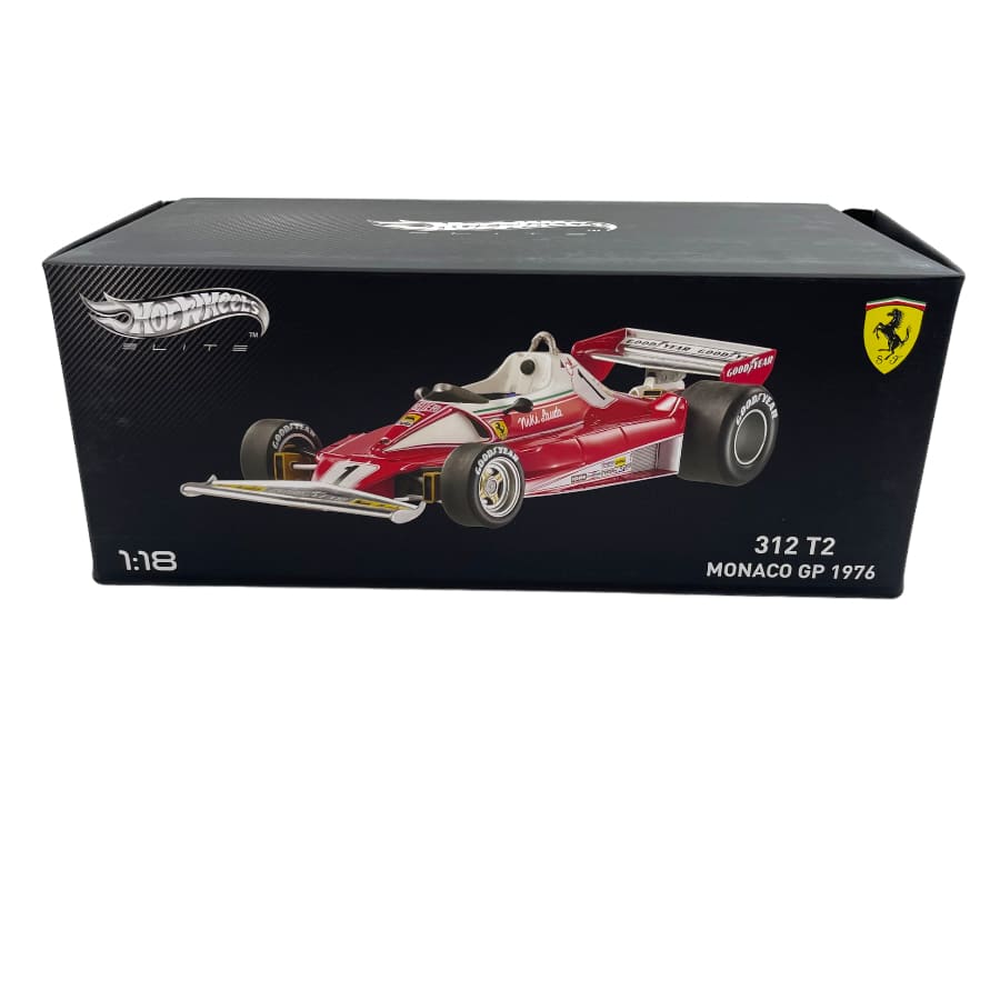 Modellino F1 1/18 Hotwheels Elite Ferrari 312 T2 Monaco GP