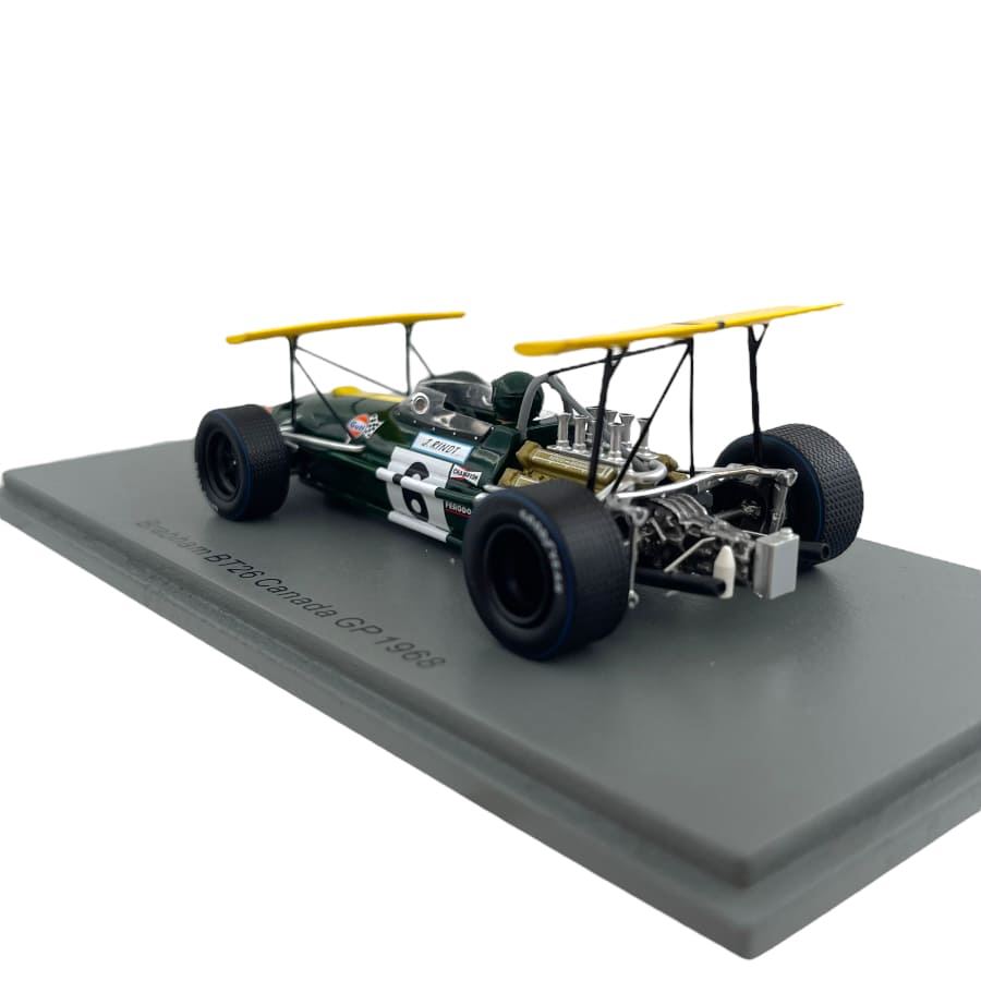 Modellino F1 Spark 1/43 Brabham BT26 Canada GP 1968 #6 J