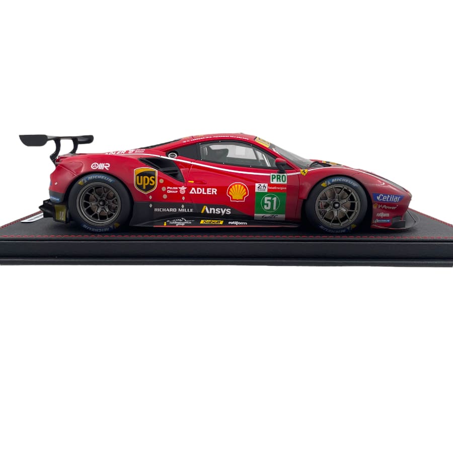 Modellino Auto BBR Model 1/18 Ferrari 488 GTE LMGTE Team AF