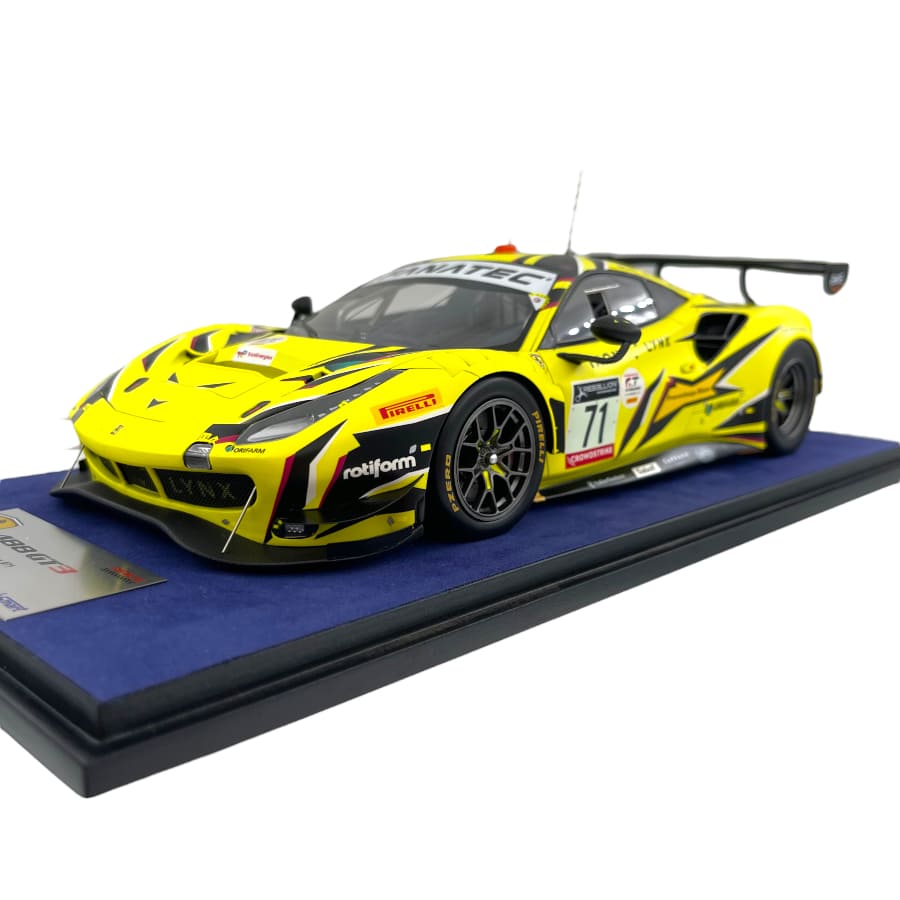 Modellino Auto LookSmart 1/18 Ferrari 488 GT3 Iron Linx 3rd