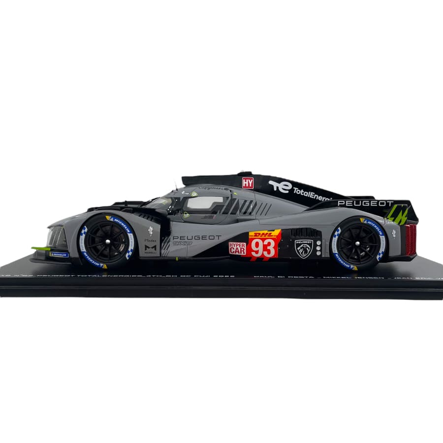Modellino Auto Spark 1/18 Peugeot 9X8 Totalenergies 4th 6h Modellino Auto Spark 1/18 Peugeot 9X8 Totalenergies 4th 6h