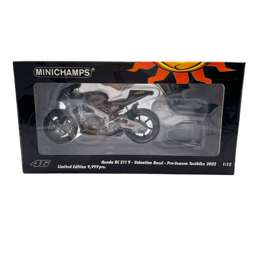 Modellino Moto Minichamps 1:12 Honda RC 211V Valentino Rossi