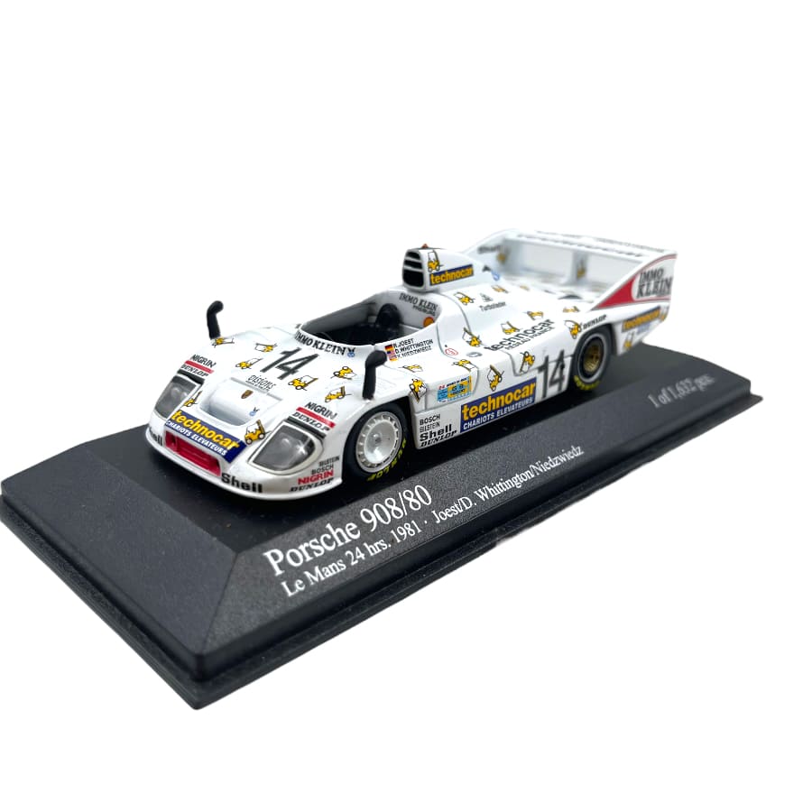 【スーパーセール】 Modellino Auto Mans Le 24h 908/80 Porsche 1/43 Minichamps ミニカー