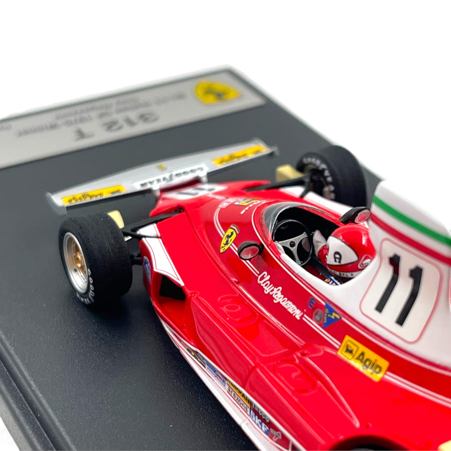 Modellino F1 Looksmart Ferrari 312 T C. Regazzoni #11 Winner