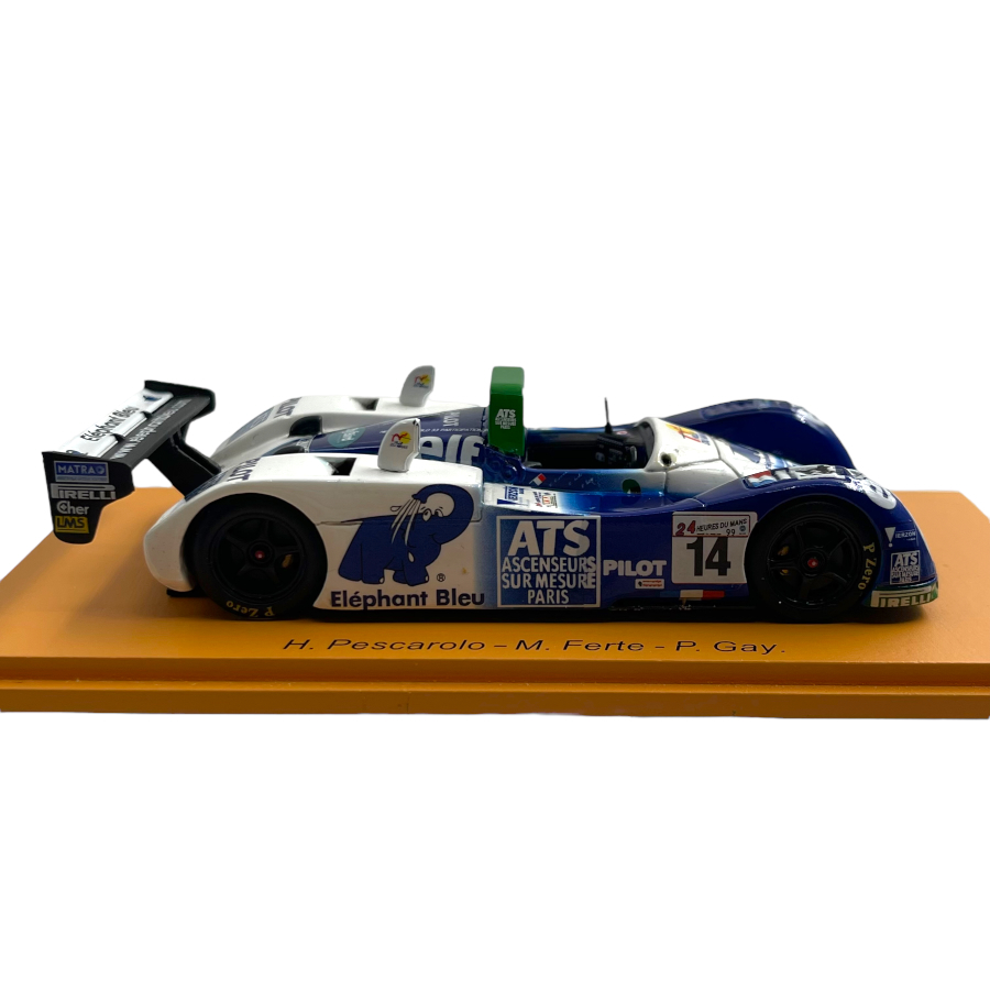 Modellino Auto Spark 1/43 Courage C51-Porsche #14 Le Mans