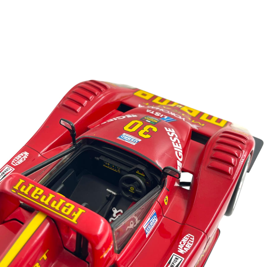 Modellino Auto Hotwheels 1/18 Ferrari 333 SP #30 Red | Motorsport