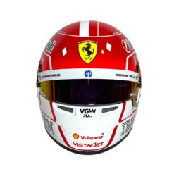 Alternative view of Mini Helmet Bell 1/2 Scuderia Ferrari 2025 #16 C. Leclerc