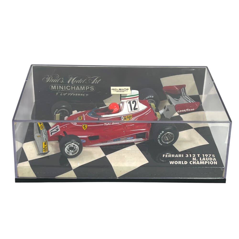 Modellino F1 Minichamps 1/43 Ferrari 312 T 1975 Niki Lauda #12