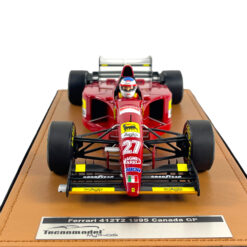 Alternative view of Modellino F1 Tecnomodel 1/18 Ferrari 412T2 Jean Alesi #27 Canada GP 1995 w/Driver