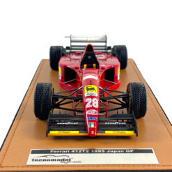 Alternative view of Modellino F1 Tecnomodel 1/18 Ferrari 412T2 Gerhard Berger #28 Japan GP 1995 Raining Tyres